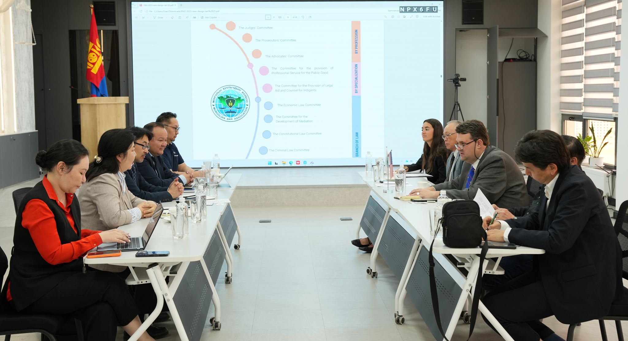 АНУ-ЫН ТЕХАС МУЖИД ТӨВТЭЙ СПУРЛОК САНГИЙН ТӨЛӨӨЛЛИЙГ ХҮЛЭЭН АВЧ УУЛЗЛАА